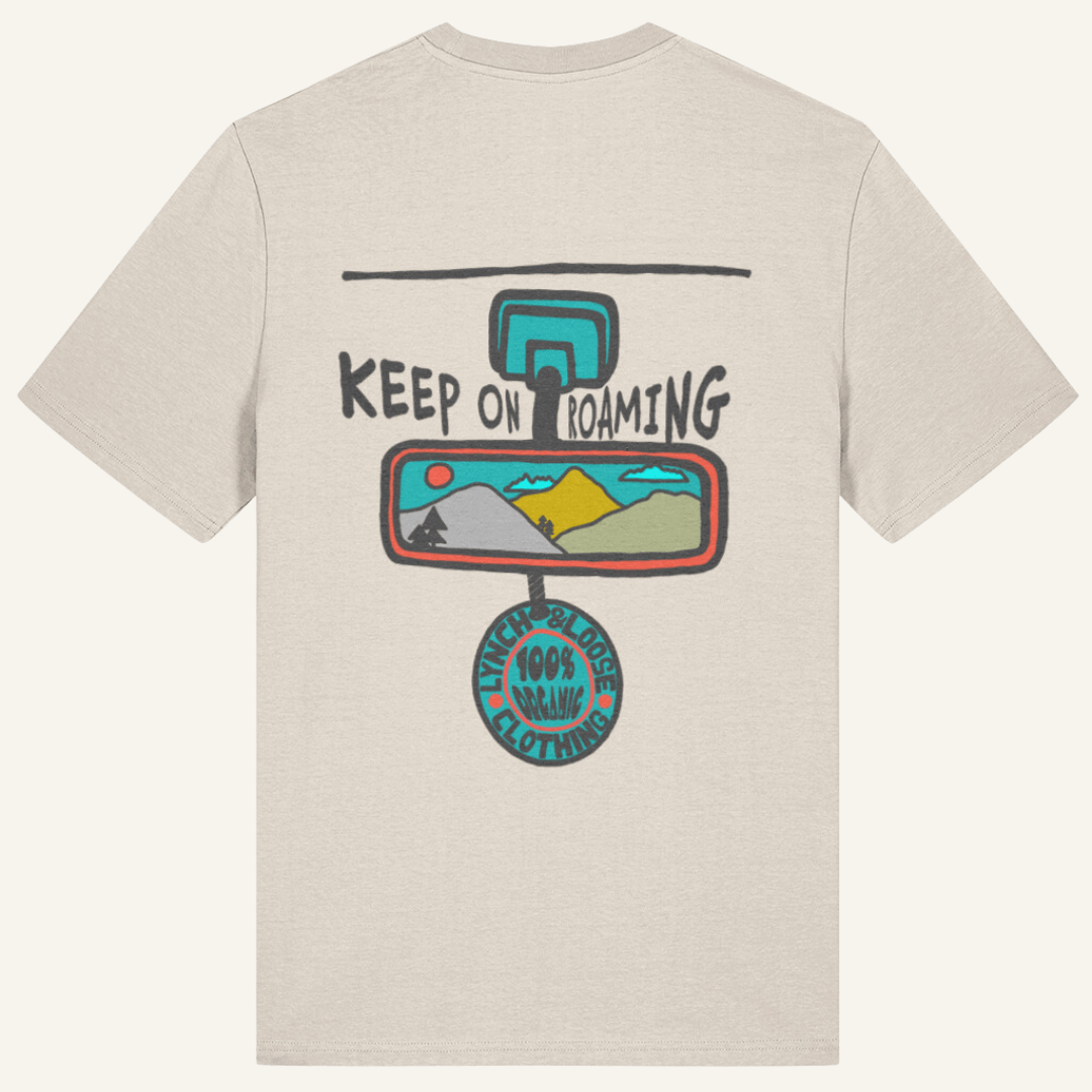 "Keep On Roaming" Organic Tee - Lynch & Loose Clothing