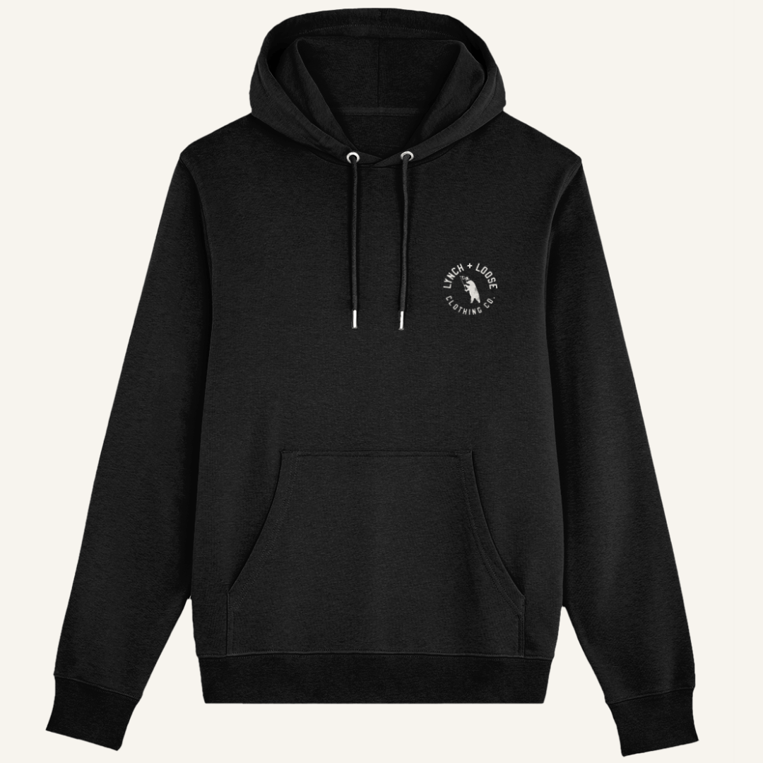 "Logo" Organic Hoodie - Lynch & Loose Clothing