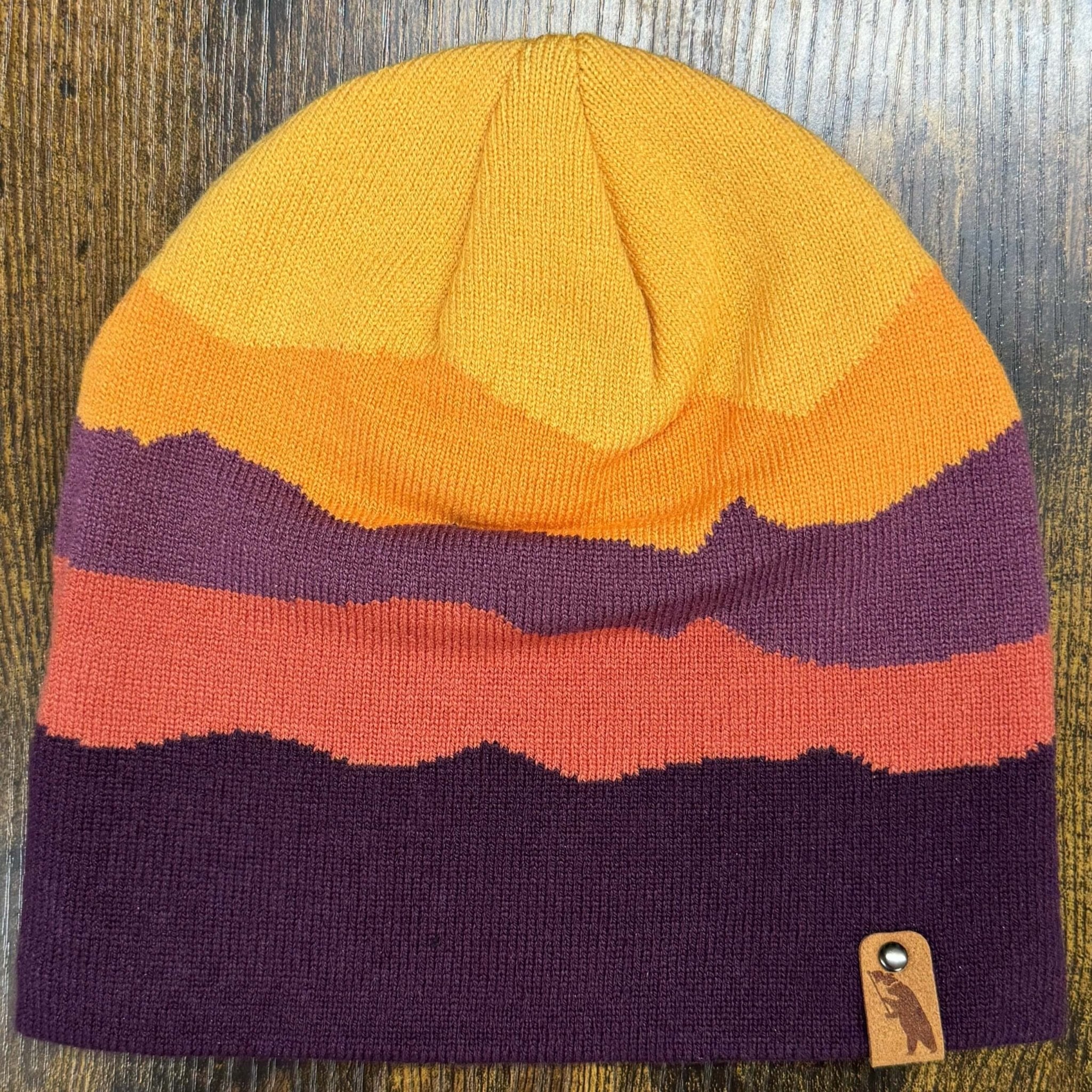 "Molten" Mountain Peaks Beanie - Lynch & Loose Clothing