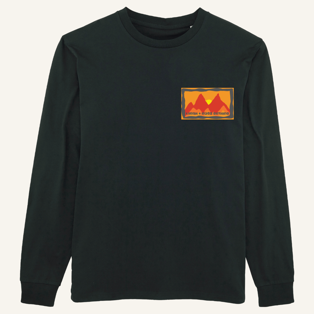 "Take it Easy" Organic Long Sleeve Tee - Lynch & Loose Clothing