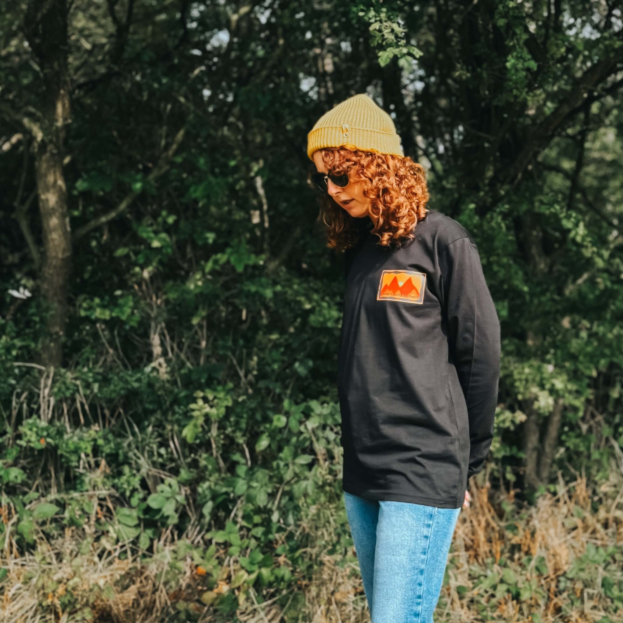 "Take it Easy" Organic Long Sleeve Tee - Lynch & Loose Clothing