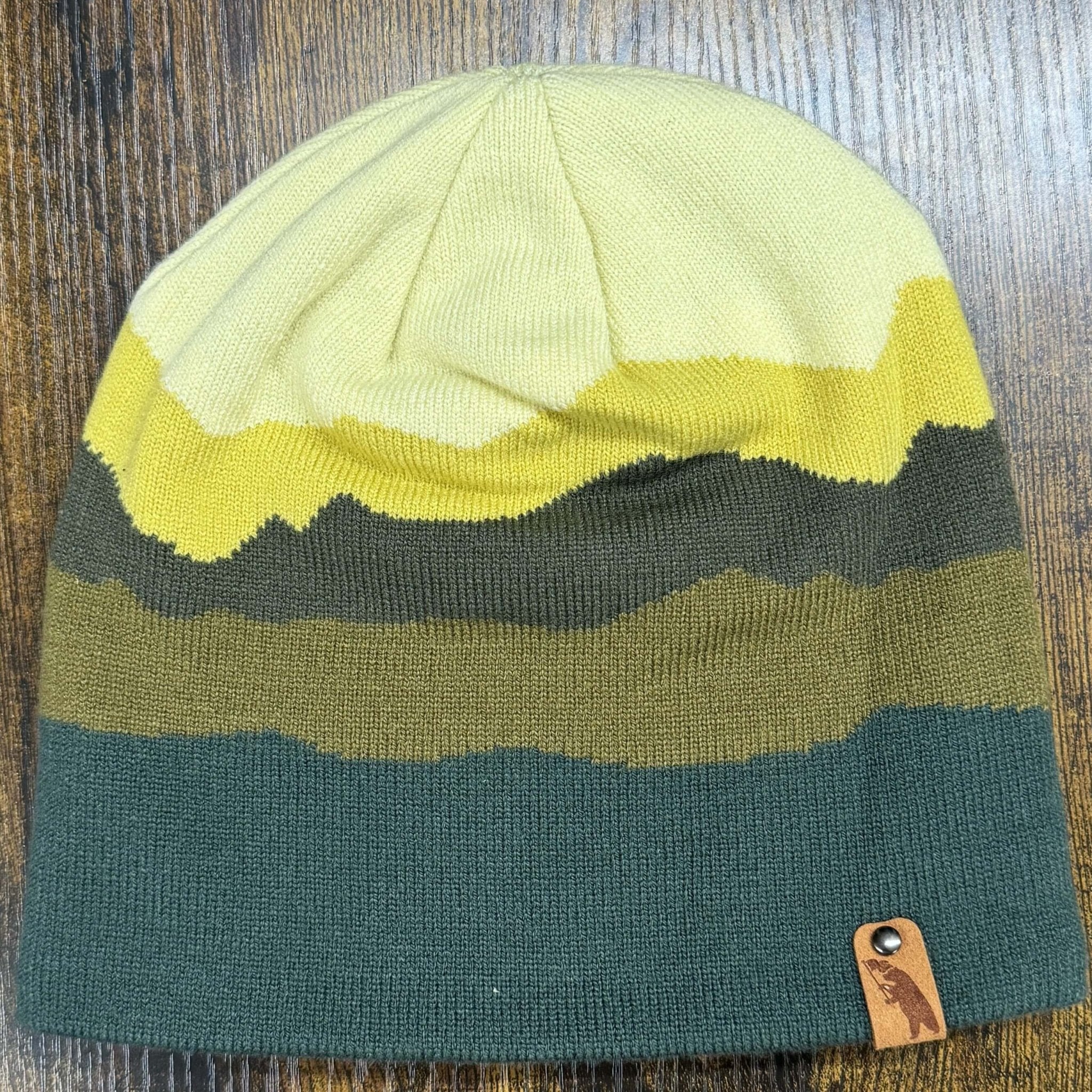 "Tree" Mountain Peaks Beanie - Lynch & Loose Clothing