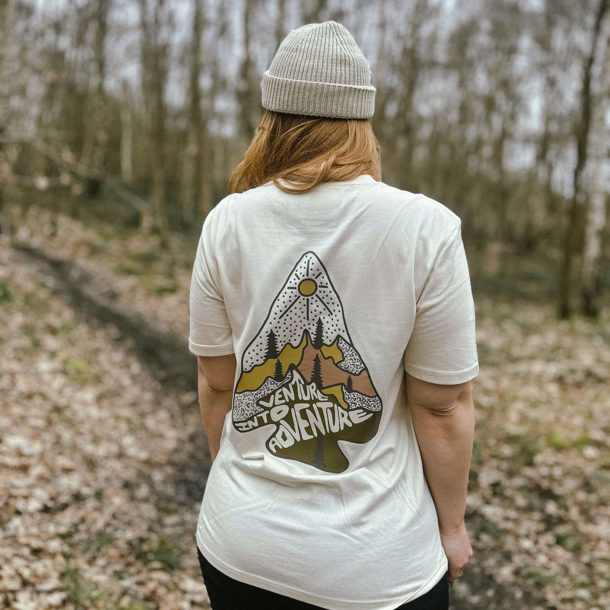 "Venture Into Adventure" Organic Tee - Lynch & Loose Clothing